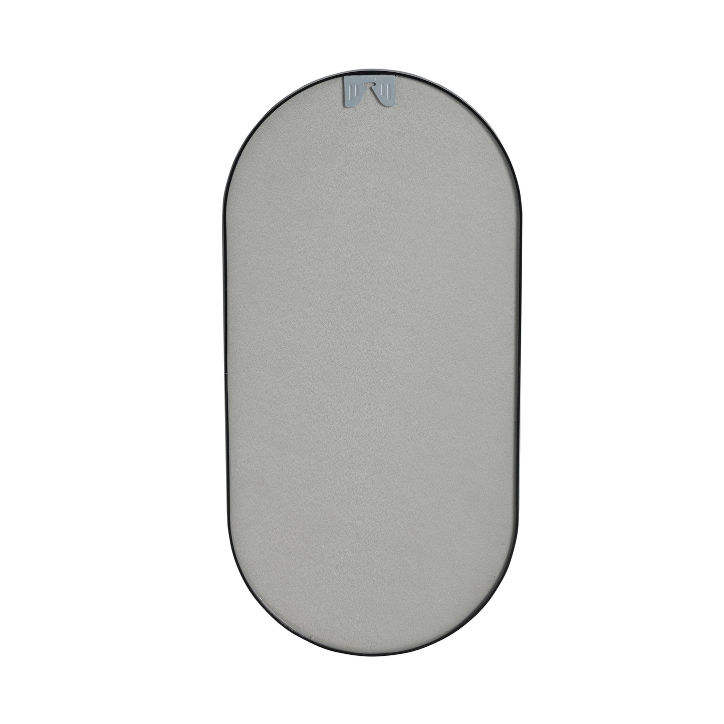 18 x 35 Inch Bathroom Mirror Black Aluminum Frame