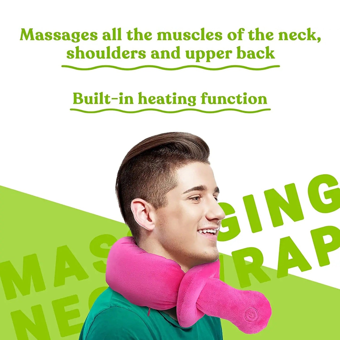 Portable Neck & Shoulder Adjustable Massaging Wrap