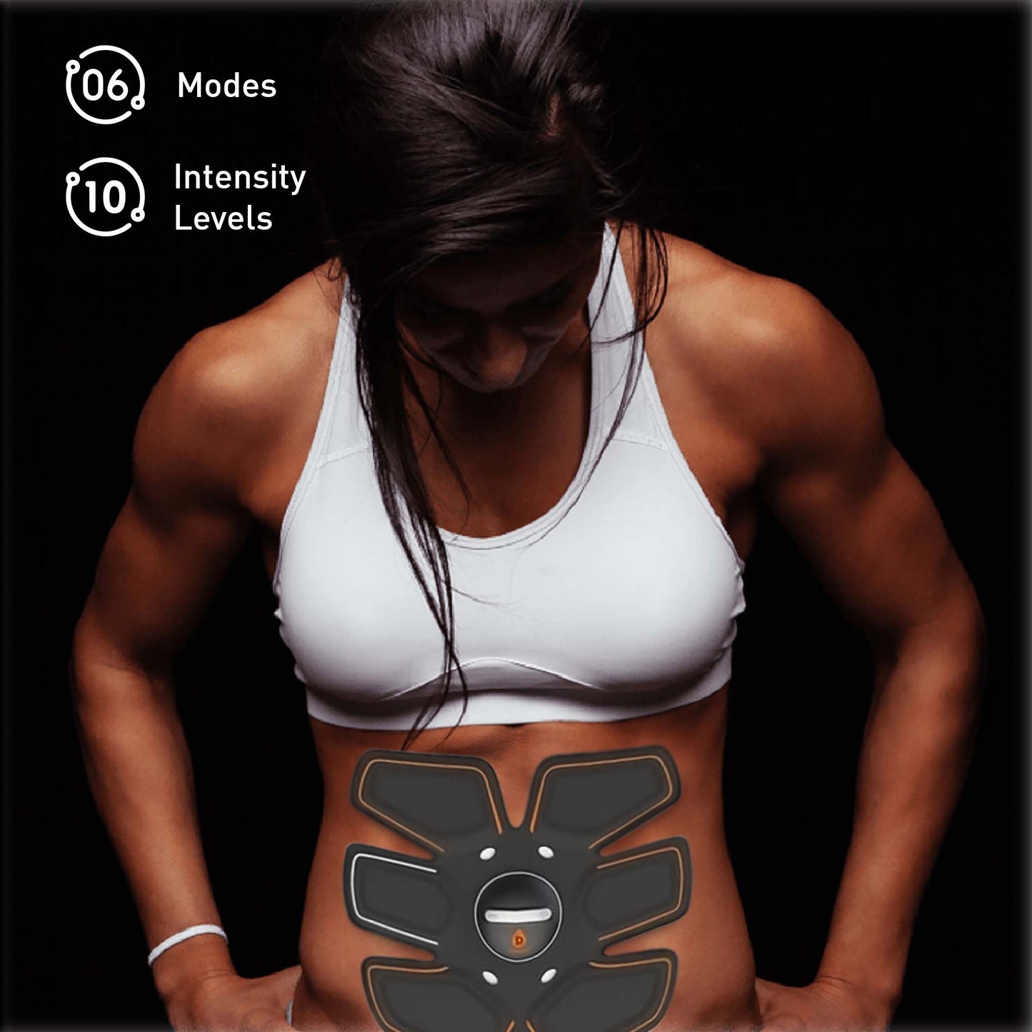 Pursonic Wireless Muscle Stimulator & Abdominal Toning Massager Set